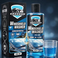Groommm Windshield Washer Fluid For Car 250ML- (20ML in 1L Water) | Highly Concentrated Car Glass Cleaner Liquid For Streak & Stain-Free Windshield | Car Wiper Liquid For Crystal Clear Windshield