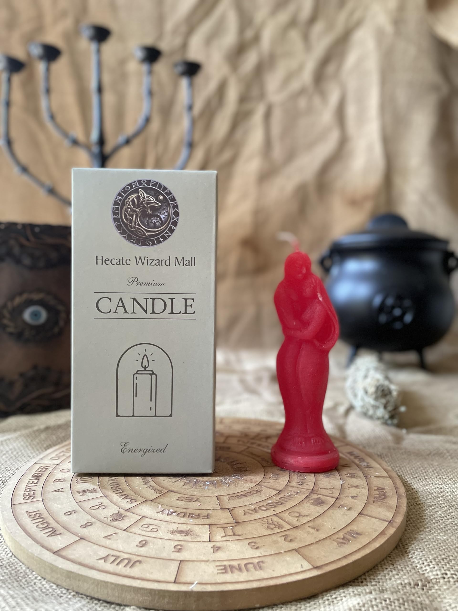 Couple Candle | Healing & Relaxation Magic Candle | Soy Wax for Aromatherapy, Stress Relief, Meditation & Romantic Ambiance | Long-Lasting Burn | (Grey)